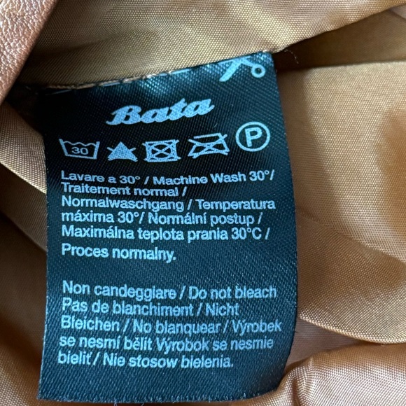 Bata Utility Moto Jacket Belted Rust Brown Safari Style Cargo Pockets Epaulet - Picture 12 of 14